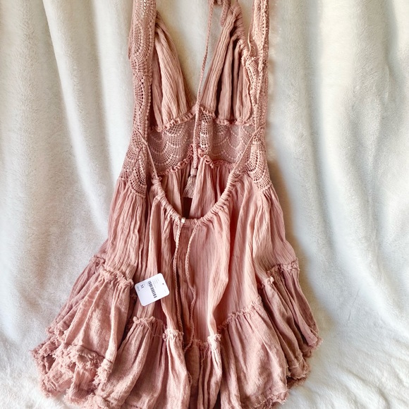 NOT FOR SALE Free People Flowy Halter Dress Size M NWT - Picture 4 of 7